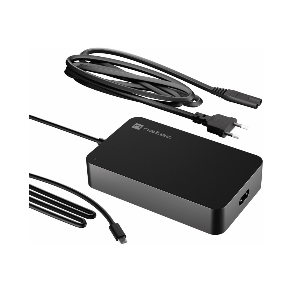 Produktbild för Natec GRAYLING - USB-C strömadapter - 90 watt