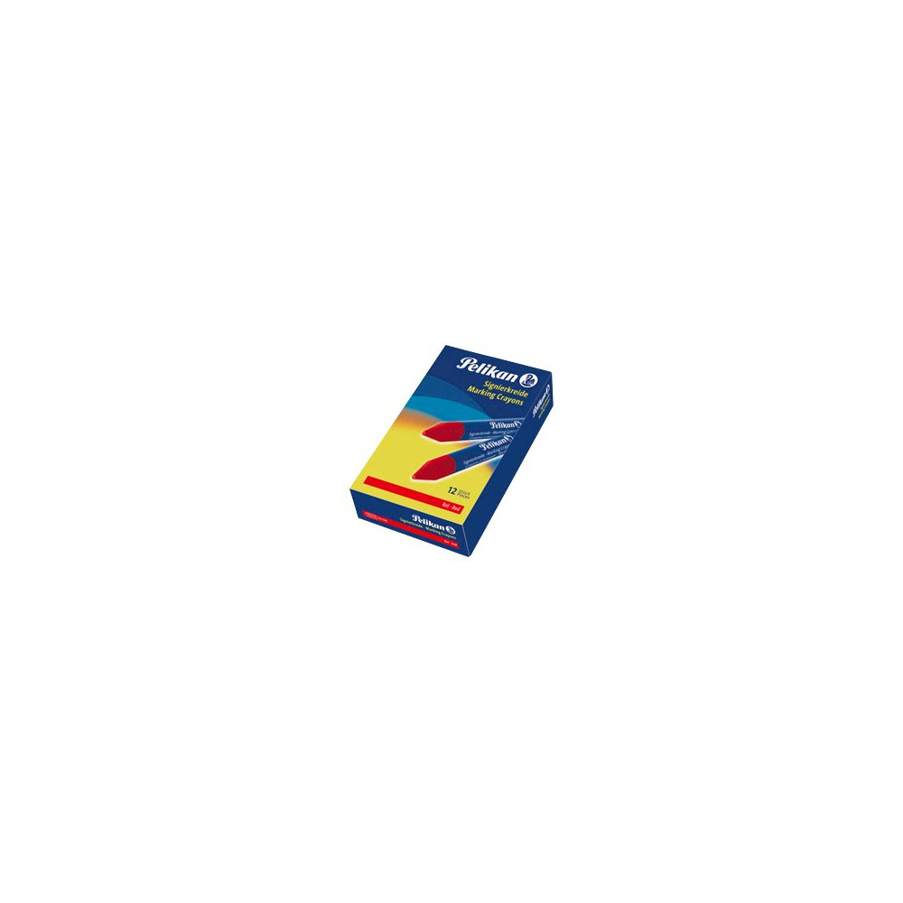 Produktbild för Pelikan 762 - färgkrita - röd (paket om 12)