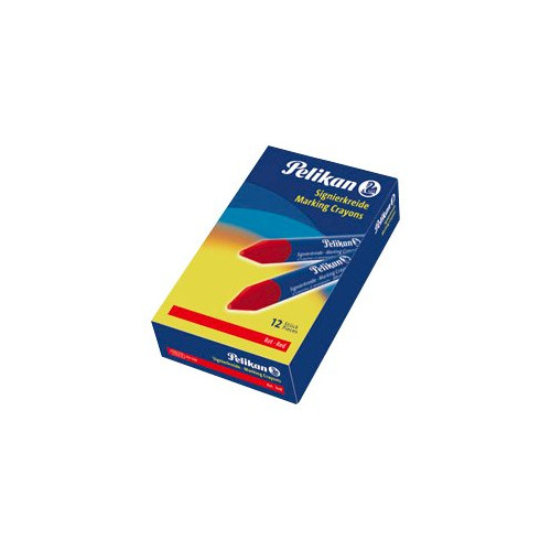 Pelikan Pelikan 762 - färgkrita - röd (paket om 12)