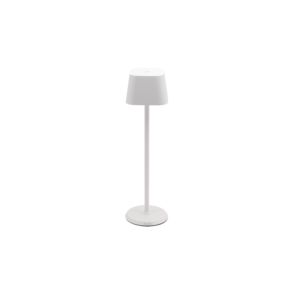 Produktbild för Georgina LED dimbar lampa med magnetisk laddningskabel vit,...