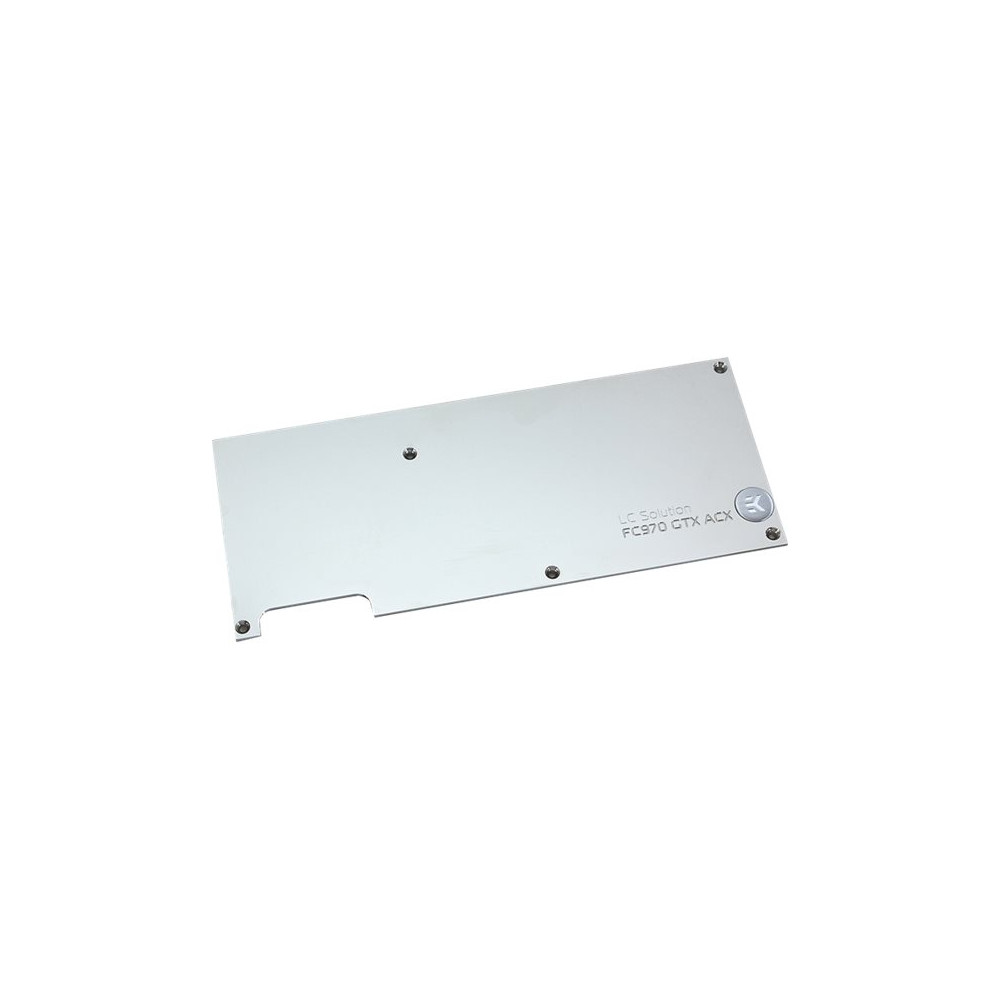 Produktbild för EkWaterBlocks EK-FC970 GTX ACX Backplate - bakplatta för vattenblock till vätskebaserat kylsystem för videokort