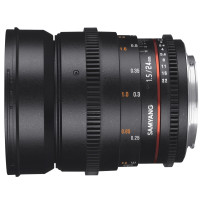 Produktbild för Samyang 24mm T1.5 VDSLR ED AS AS IF UMC II, vidvinkelobjekti...