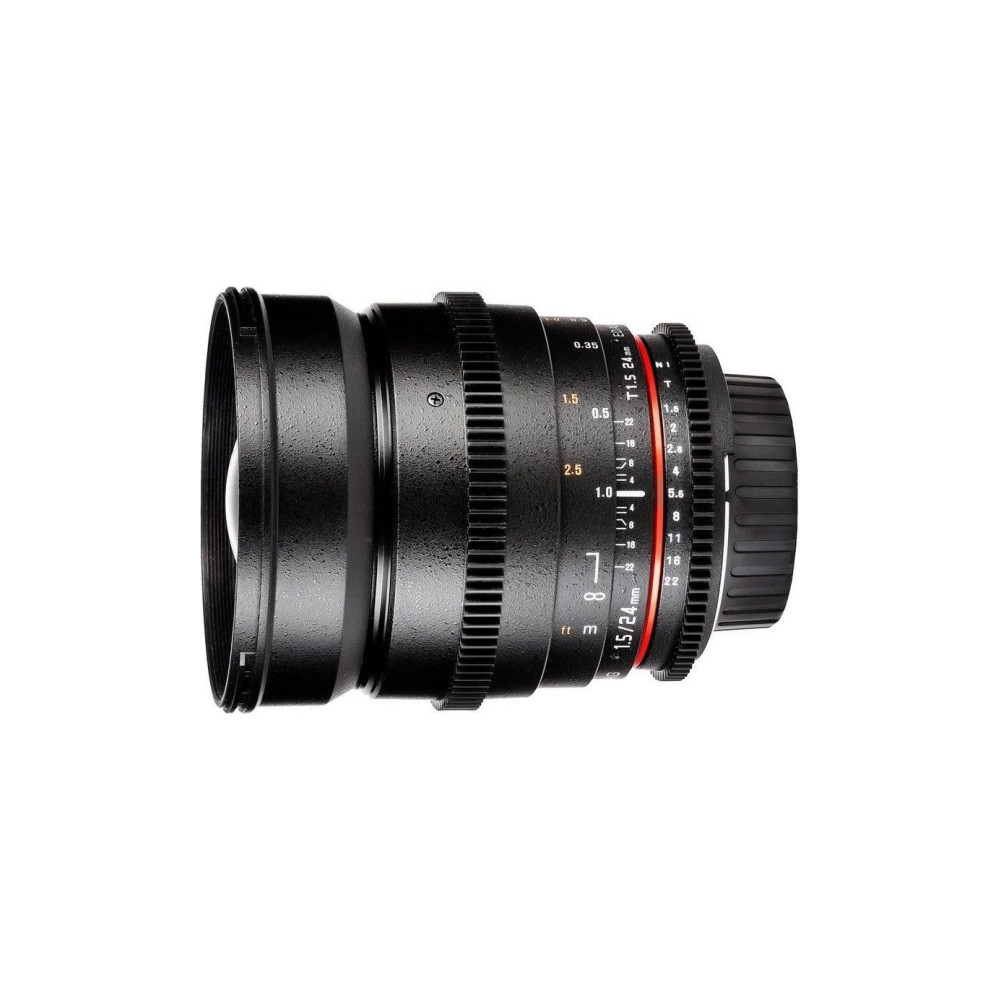Produktbild för Samyang 24mm T1.5 VDSLR ED AS AS IF UMC II, vidvinkelobjekti...