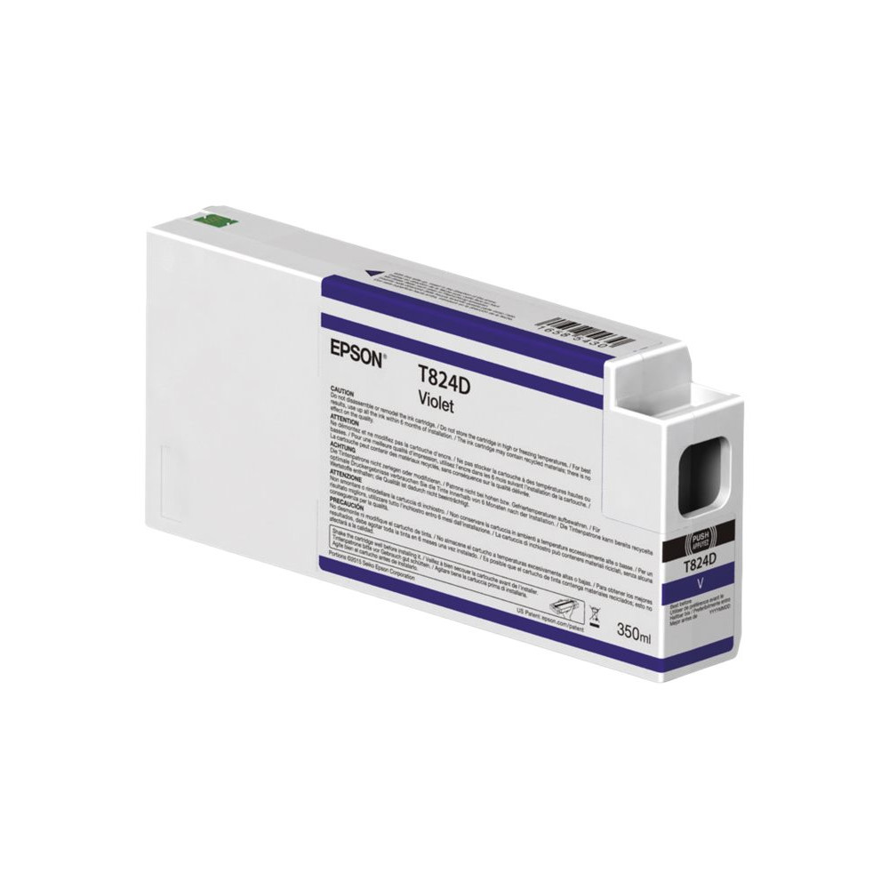 Produktbild för Epson T824D - violett - original - bläckpatron