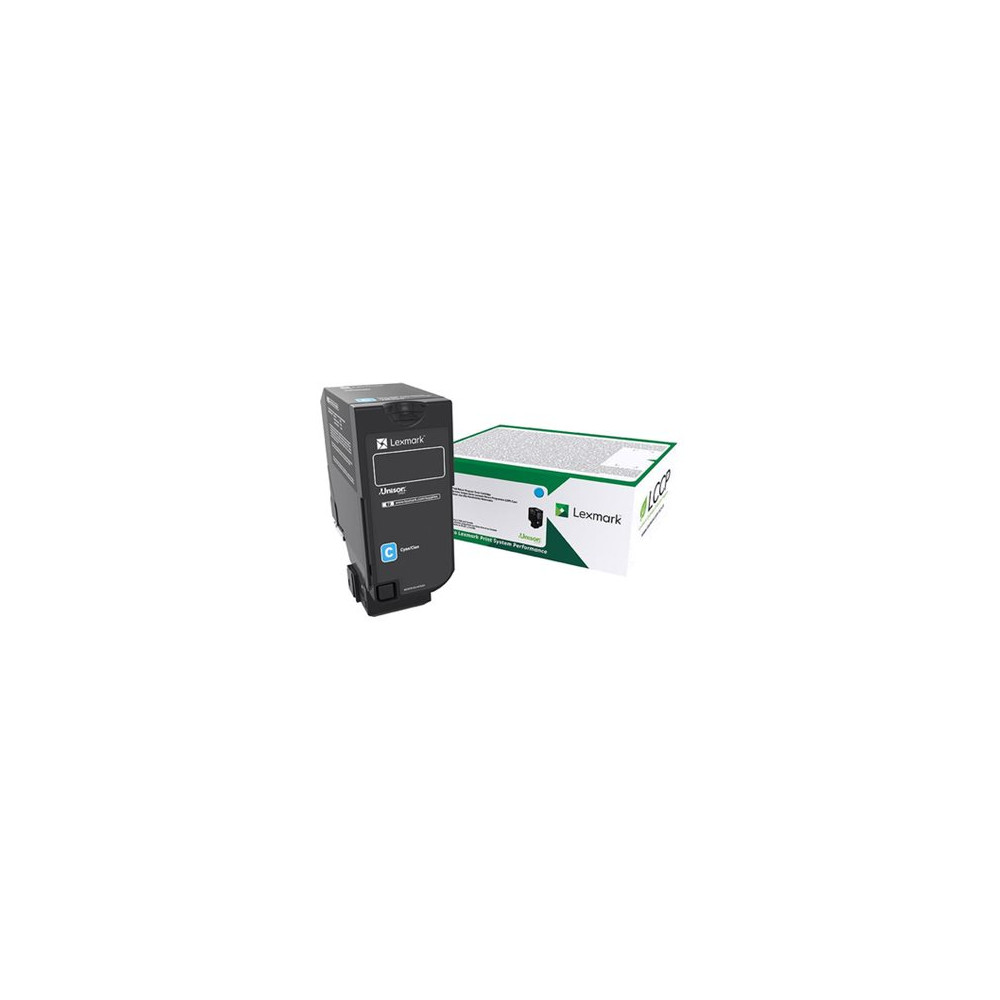 Produktbild för Lexmark - Lång livslängd - cyan - original - tonerkassett - LCCP, LRP