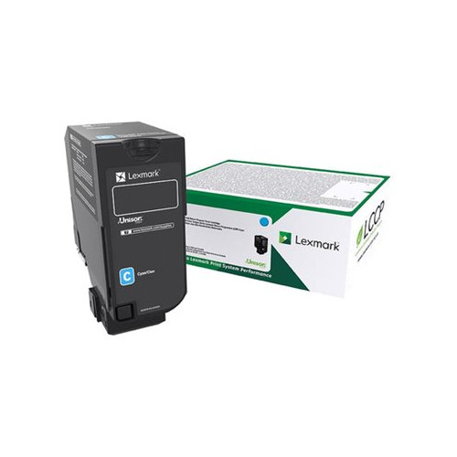 LEXMARK Lexmark - Lång livslängd - cyan - original - tonerkassett - LCCP, LRP