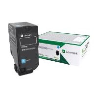 Produktbild för Lexmark - Lång livslängd - cyan - original - tonerkassett - LCCP, LRP