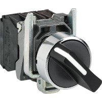 Produktbild för Schneider Electric XB4BD21, Drejekontakt, Sort, IP67, 30 mm,...