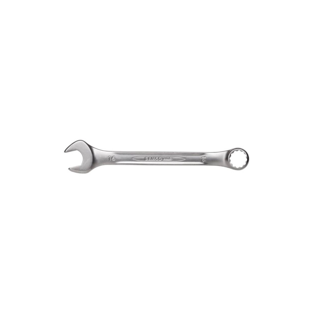 Produktbild för Bahco U-ringnyckel i metriska dimensioner, 7 mm, Krom, Kroml...
