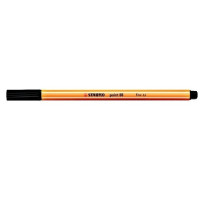 Produktbild för Fineliner Stabilo Point 88 sort 0,4 mm