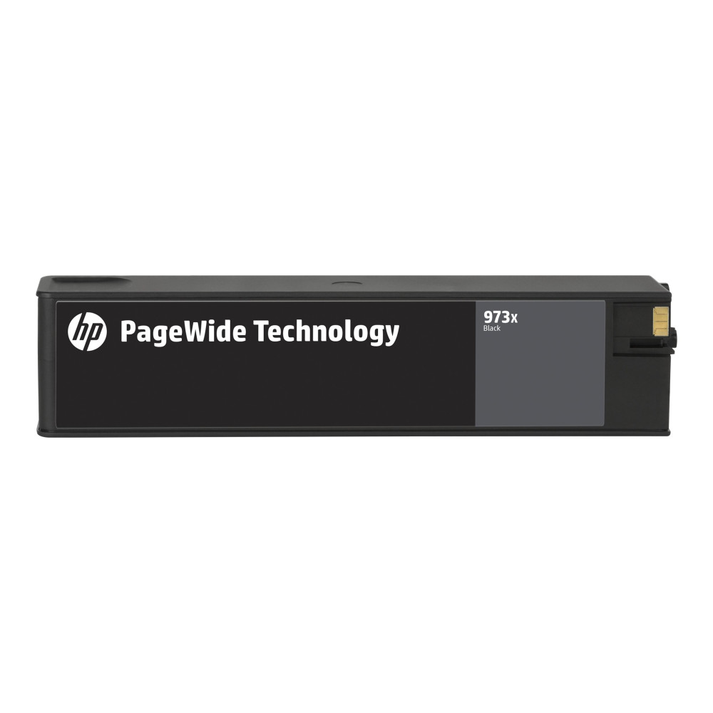 Produktbild för HP 973X - Lång livslängd - svart - original - PageWide - bläckpatron
