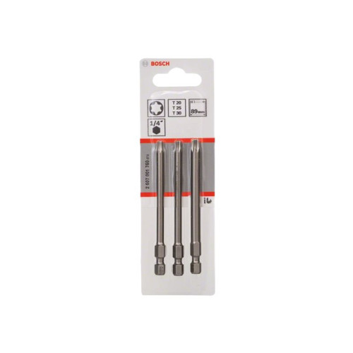 Bosch Powertools Bosch Extra Hard - skruvmejselhuvud - 3 delar