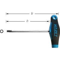Produktbild för Hazet verktyg Torx-skruvmejsel storlek T 8 klinglängd 80 mm...