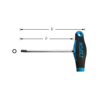 Produktbild för Hazet verktyg Torx-skruvmejsel storlek T 8 klinglängd 80 mm...