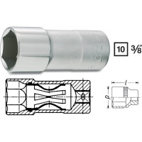 Produktbild för HAZET 880KF, Uttag, 3/8", Metrisk, 1 huvuden, 13/16", 2,5 cm