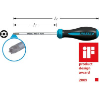 Produktbild för Hazet verktyg Torx-skruvmejsel storlek TR 8 klinglängd 60 mm...