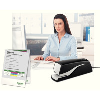 Produktbild för Leitz NeXXt Elhäftare 5532 10 ark, 10 ark, Standardnitar, 1...