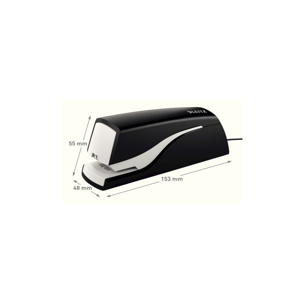 Produktbild för Leitz NeXXt Elhäftare 5532 10 ark, 10 ark, Standardnitar, 1...