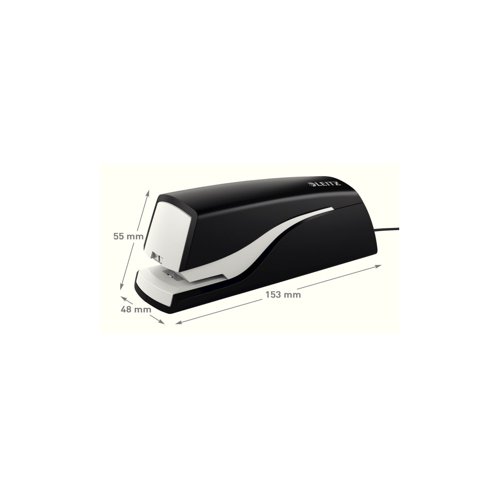 Produktbild för Leitz NeXXt Elhäftare 5532 10 ark, 10 ark, Standardnitar, 1...
