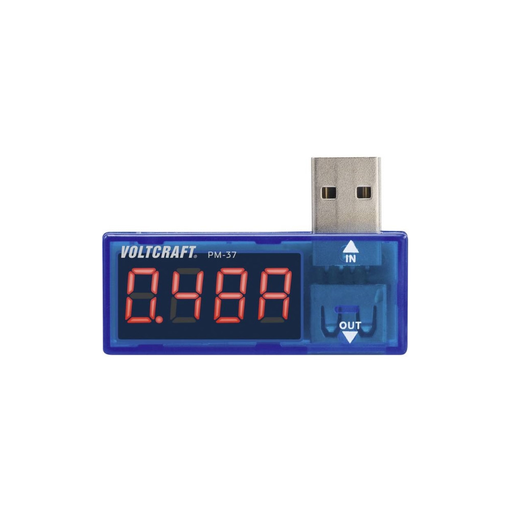 Produktbild för Voltcraft USB adapter pomiarowy digitalVOLTCRAFTPM-37CAT IVi...