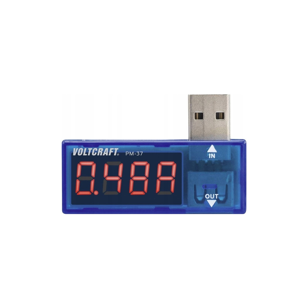 Produktbild för Voltcraft USB adapter pomiarowy digitalVOLTCRAFTPM-37CAT IVi...