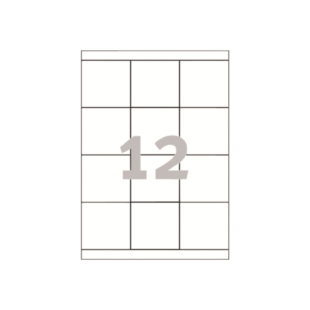 Produktbild för Avery - etiketter för flera ändamål - 1200 etikett (er) - 70 x 67.7 mm