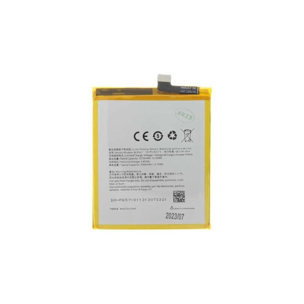 Produktbild för Fodral för Oneplus BLP657-batteri till ONE Plus 6 3300mAh Li...