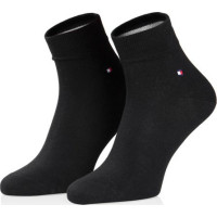 Produktbild för Tommy Hilfiger Quarter, Crew-sockar, Svart, Vuxen, Hankoppli...