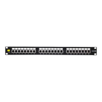 Produktbild för Netrack patch-panel - 19"