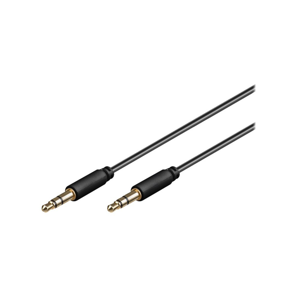 Produktbild för goobay AVK 183-0050 mini - ljudkabel - 0.5 m
