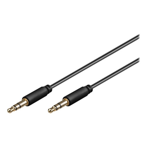 WENTRONIC GMBH goobay AVK 183-0050 mini - ljudkabel - 0.5 m