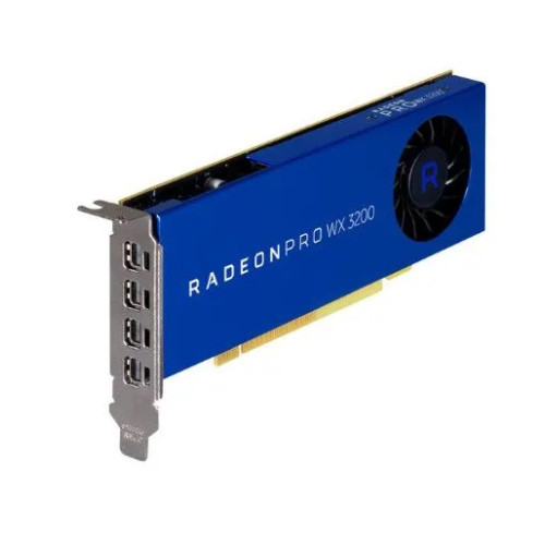 AMD AMD Radeon Pro WX 3200, Radeon Pro WX 3200, 4 GB, GDDR5, 128...
