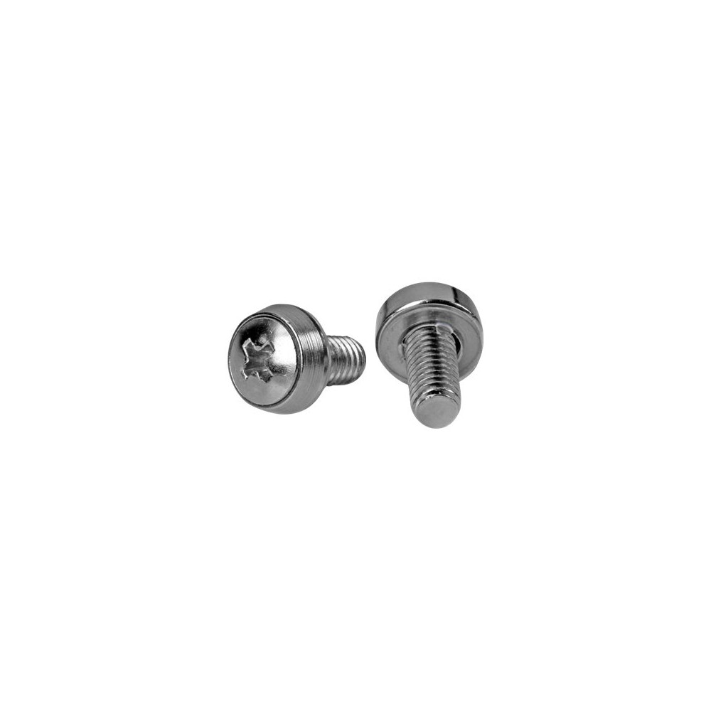 Produktbild för StarTech.com 50 Pkg M6 Mounting Screws for Server Rack Cabinet (CABSCREWSM6) - skruvsats