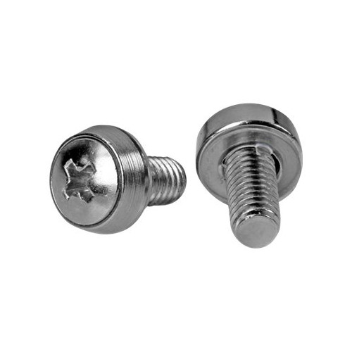StarTech.com StarTech.com 50 Pkg M6 Mounting Screws for Server Rack Cabinet (CABSCREWSM6) - skruvsats