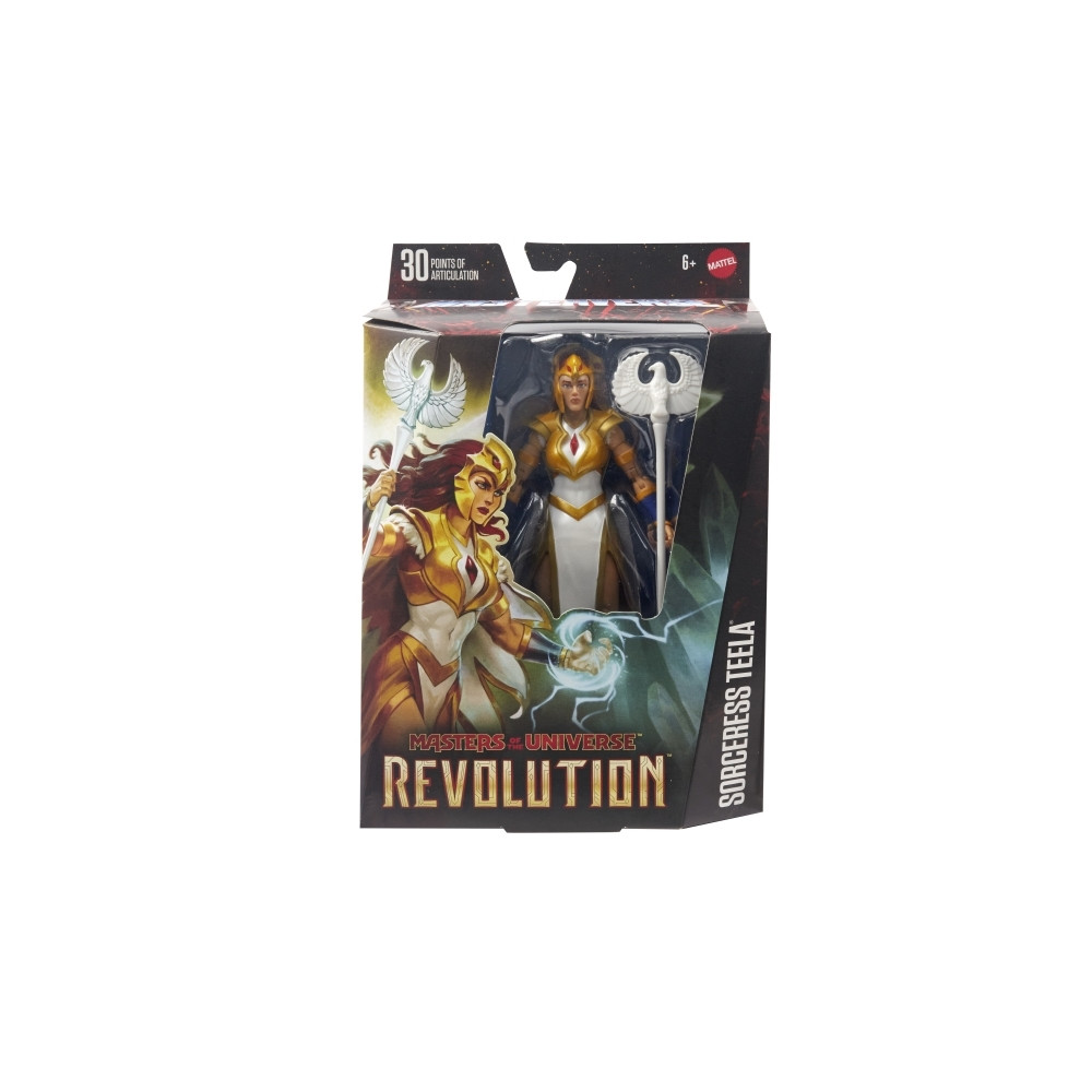Produktbild för Masters of the Universe Trollkvinnan Teela-actionfigur, 6 År...