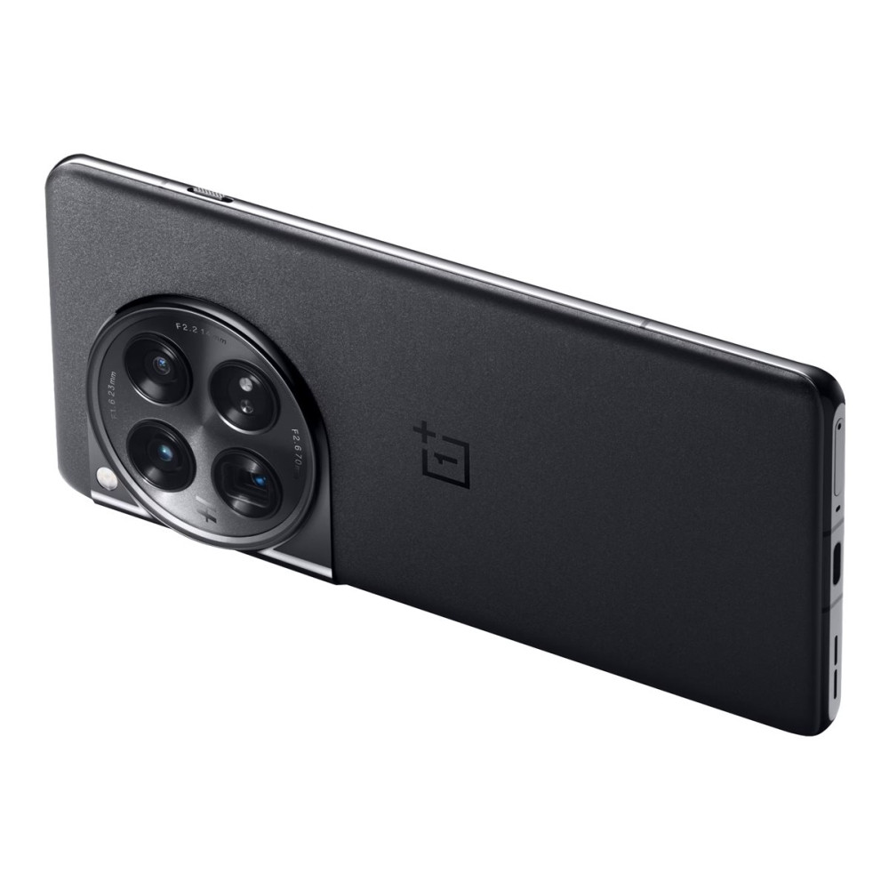 Produktbild för OnePlus 12 - silkessvart - 5G pekskärmsmobil - 256 GB - GSM