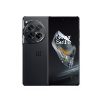 Produktbild för OnePlus 12 - silkessvart - 5G pekskärmsmobil - 256 GB - GSM