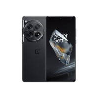 Produktbild för OnePlus 12 - silkessvart - 5G pekskärmsmobil - 256 GB - GSM