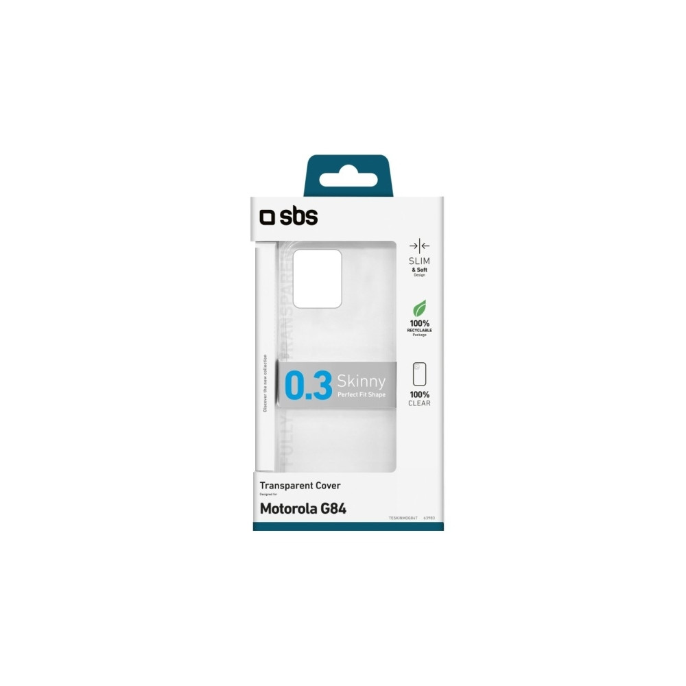 Produktbild för SBS TESKINMOG84T, Fodral, Motorola, Moto G84, 16,5 cm (6,5")...