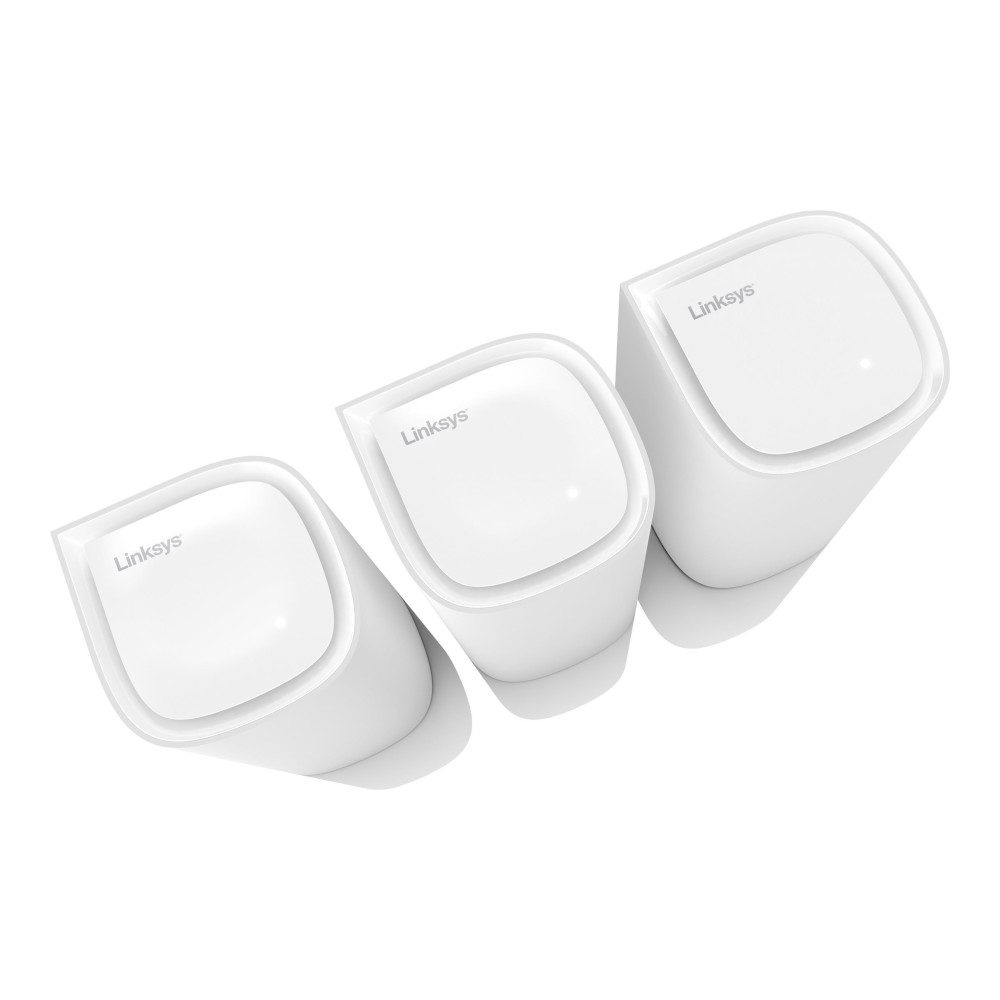 Produktbild för LINKSYS VELOP MICRO-ROUTER WRLS MICRO-MESH 6 BUNDLELINKSYS V...