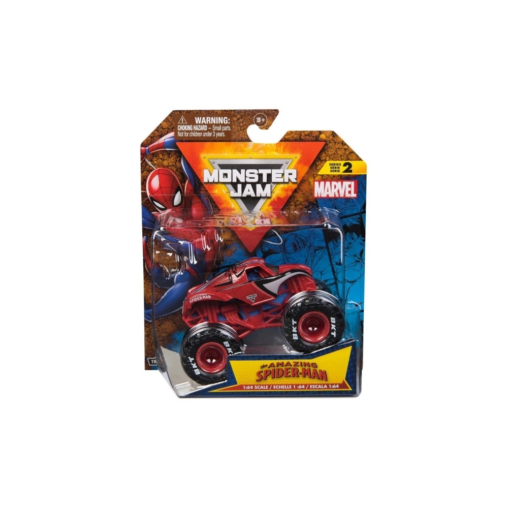 Produktbild för Monster Jam 1:64 Marvel Single Pack