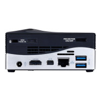Produktbild för Gigabyte BRIX Projector GB-BXPi3-4010 (rev. 1.0) - Ultra Compact PC Kit Core i3 4010U 1.7 GHz - 0 GB - ingen HDD