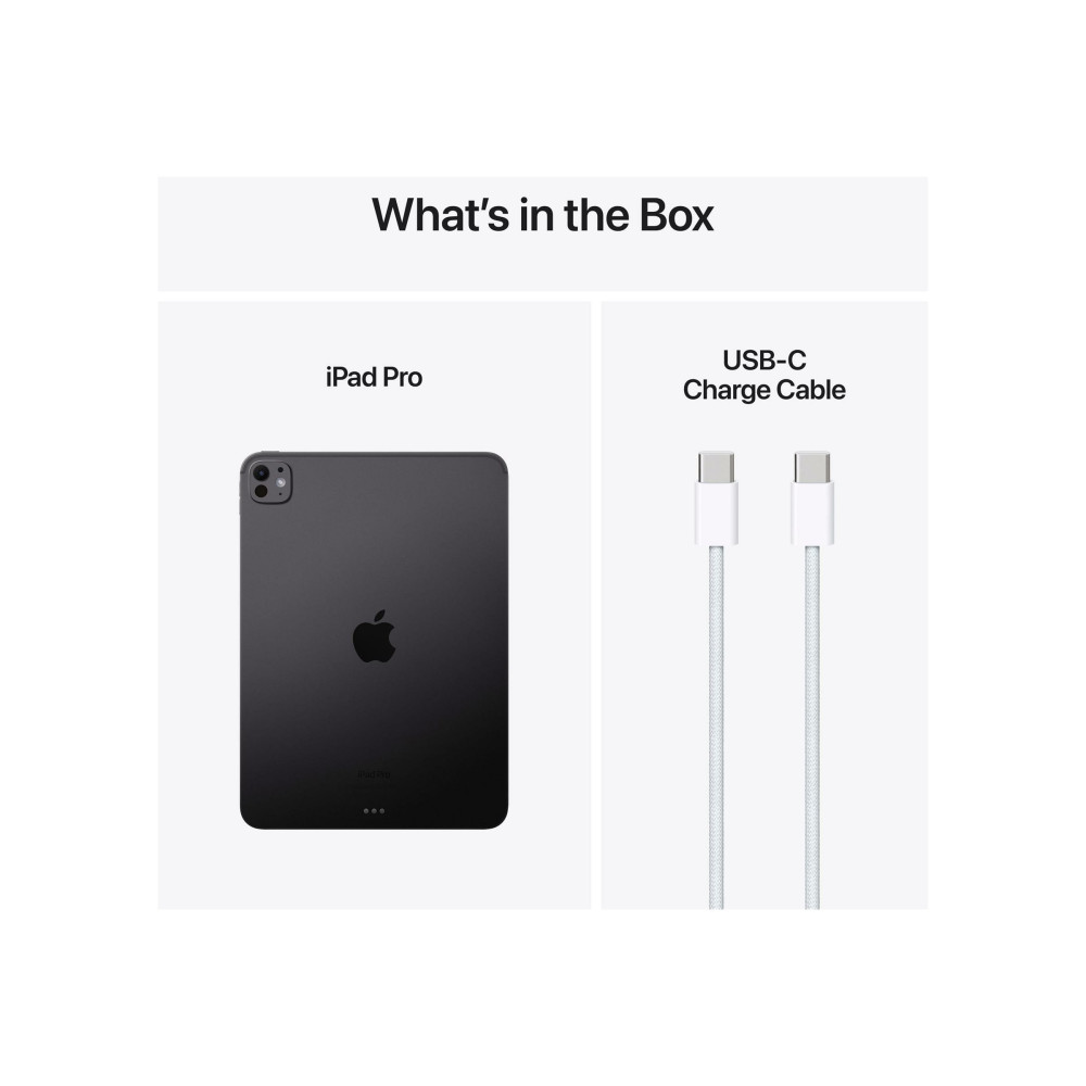 Produktbild för Apple 11-inch iPad Pro M4 Wi-Fi - surfplatta - 1 TB - 11"