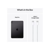 Produktbild för Apple 11-inch iPad Pro M4 Wi-Fi - surfplatta - 1 TB - 11"