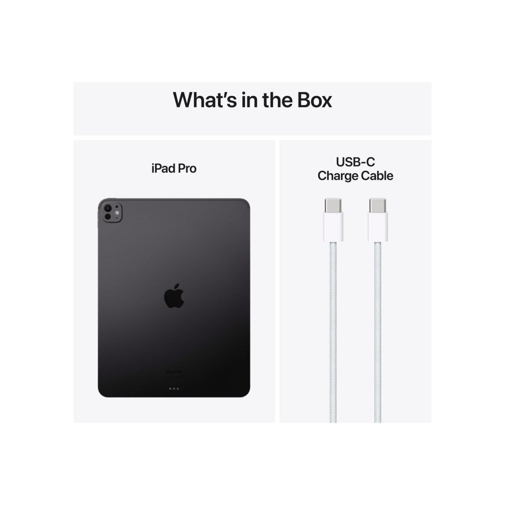Produktbild för Apple 13-inch iPad Pro M4 Wi-Fi + Cellular - surfplatta - 2 TB - 13" - 3G, 4G, 5G