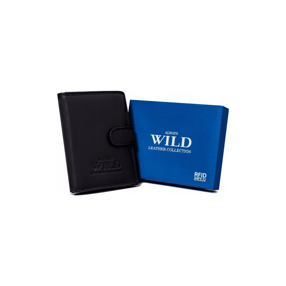 Produktbild för Always Wild Skórzany portfel męski z systemem RFID Always Wi...
