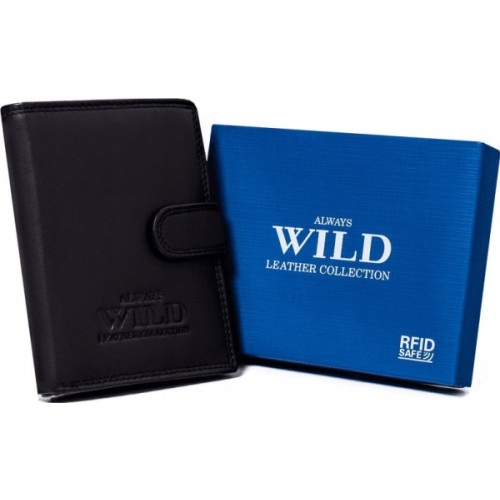 Always Wild Always Wild Skórzany portfel męski z systemem RFID Always Wi...