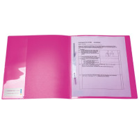 Produktbild för HERMA 19638, Vanlig mapp, A4, Polypropylen (PP), Rosa, Poträ...