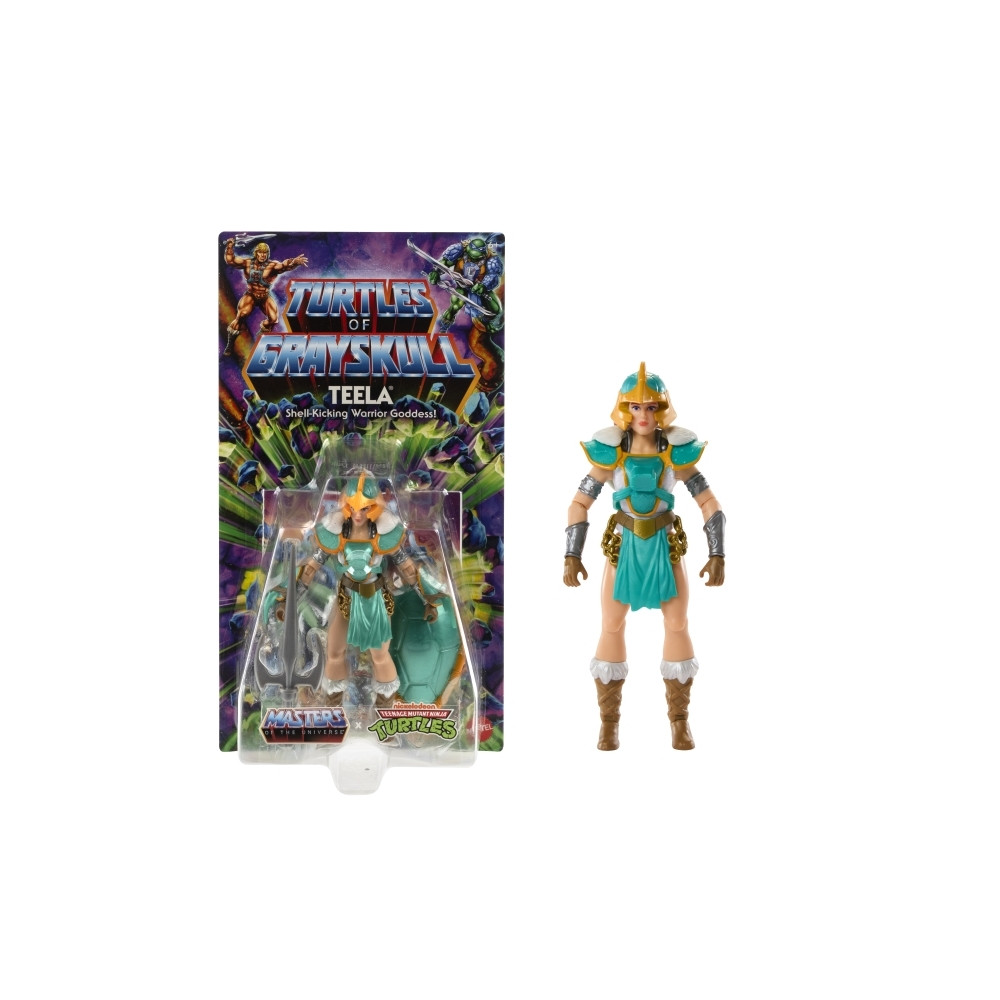Produktbild för Masters of the Universe Origins Turtles Grayskull Teela, 6 Å...