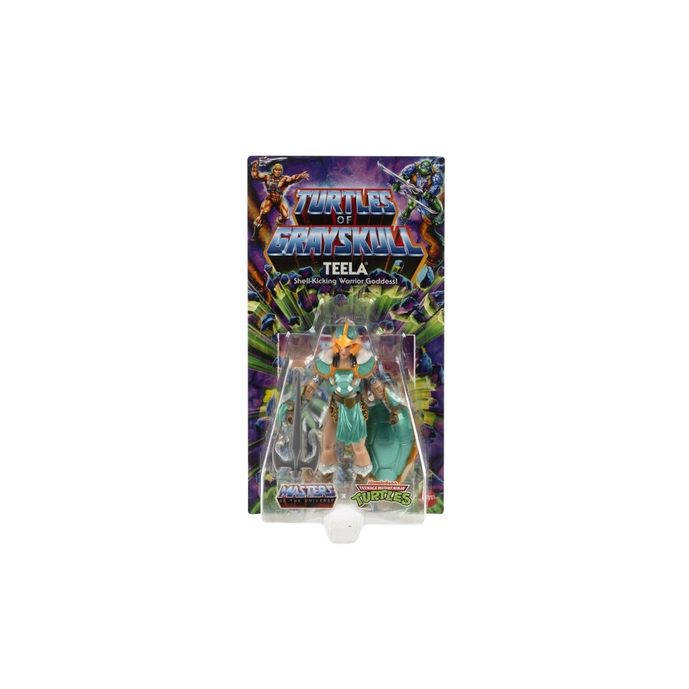 Produktbild för Masters of the Universe Origins Turtles Grayskull Teela, 6 Å...